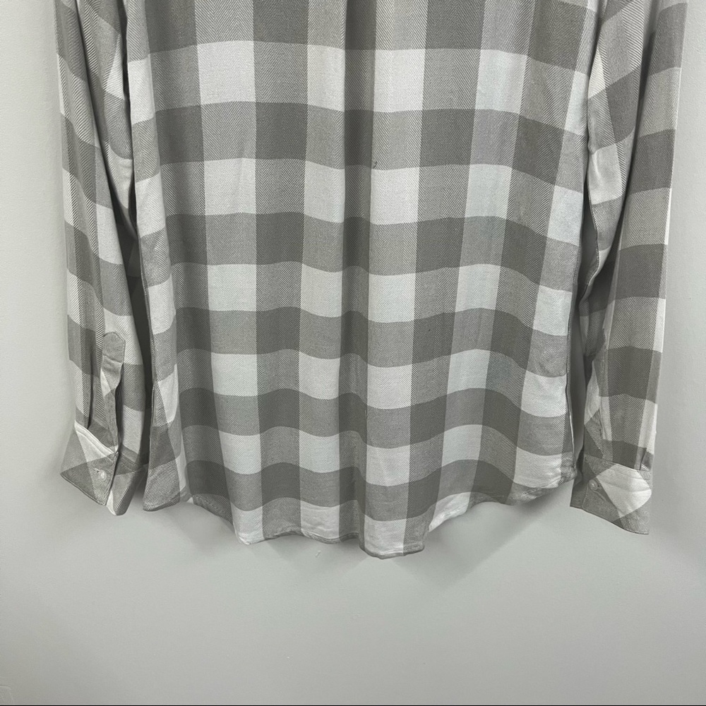 Rails Hunter Sage/White Check Button Front Shirt - image 8